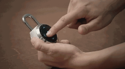 1600萬(wàn)種密碼組合，科技感十足的觸控密碼鎖